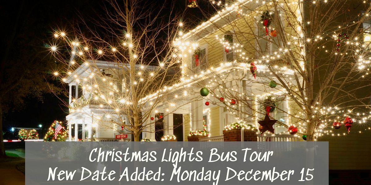 Christmas Lights Bus Tour - 2nd Date!, 15 December | Event in Ottawa | AllEvents