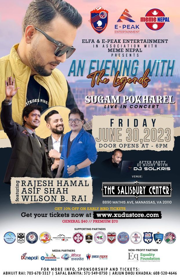 An Evening with The Legends ! Ft. Sugam Pokharel , Rajesh Hamal