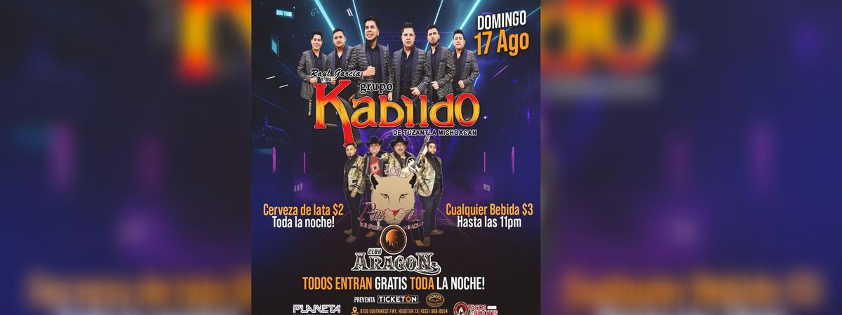 GRUPO KABILDO, LOS PUMAS  | Event in Houston | AllEvents