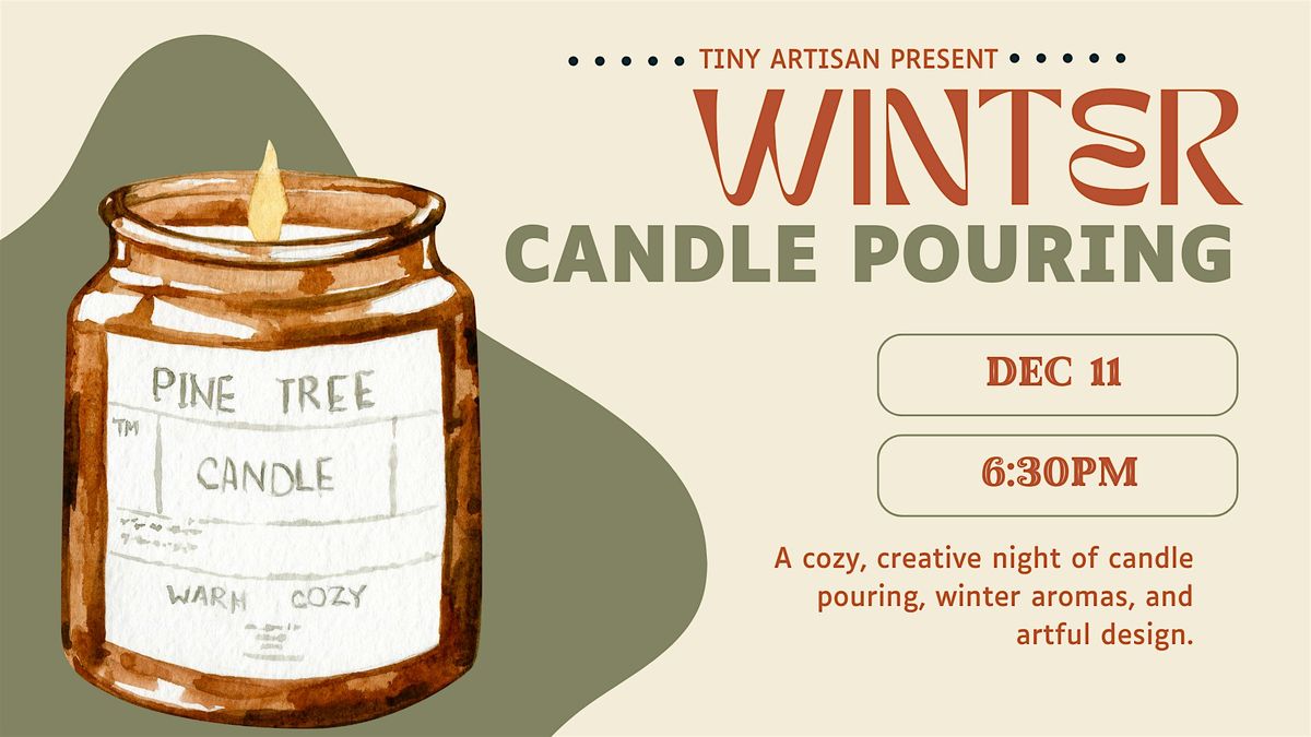 Winter Candle Pouring Workshop, 11 December | Event in Jersey City | AllEvents