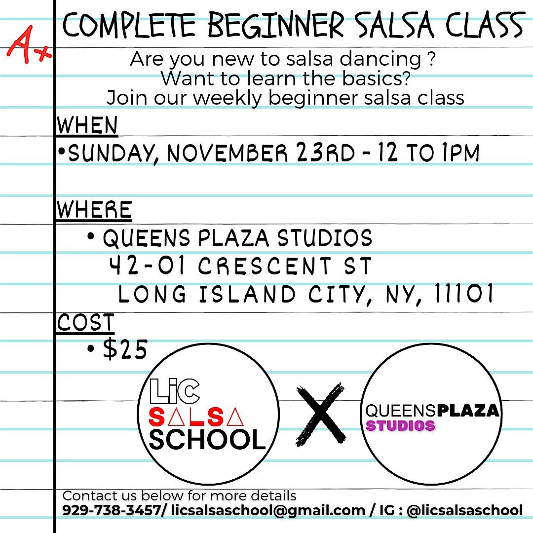 Complete Beginner Salsa Class | Event in Queens | AllEvents
