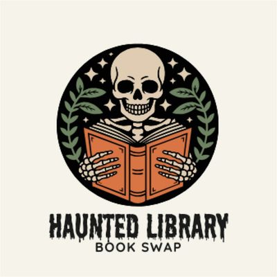 Haunted Library Book Swap logo