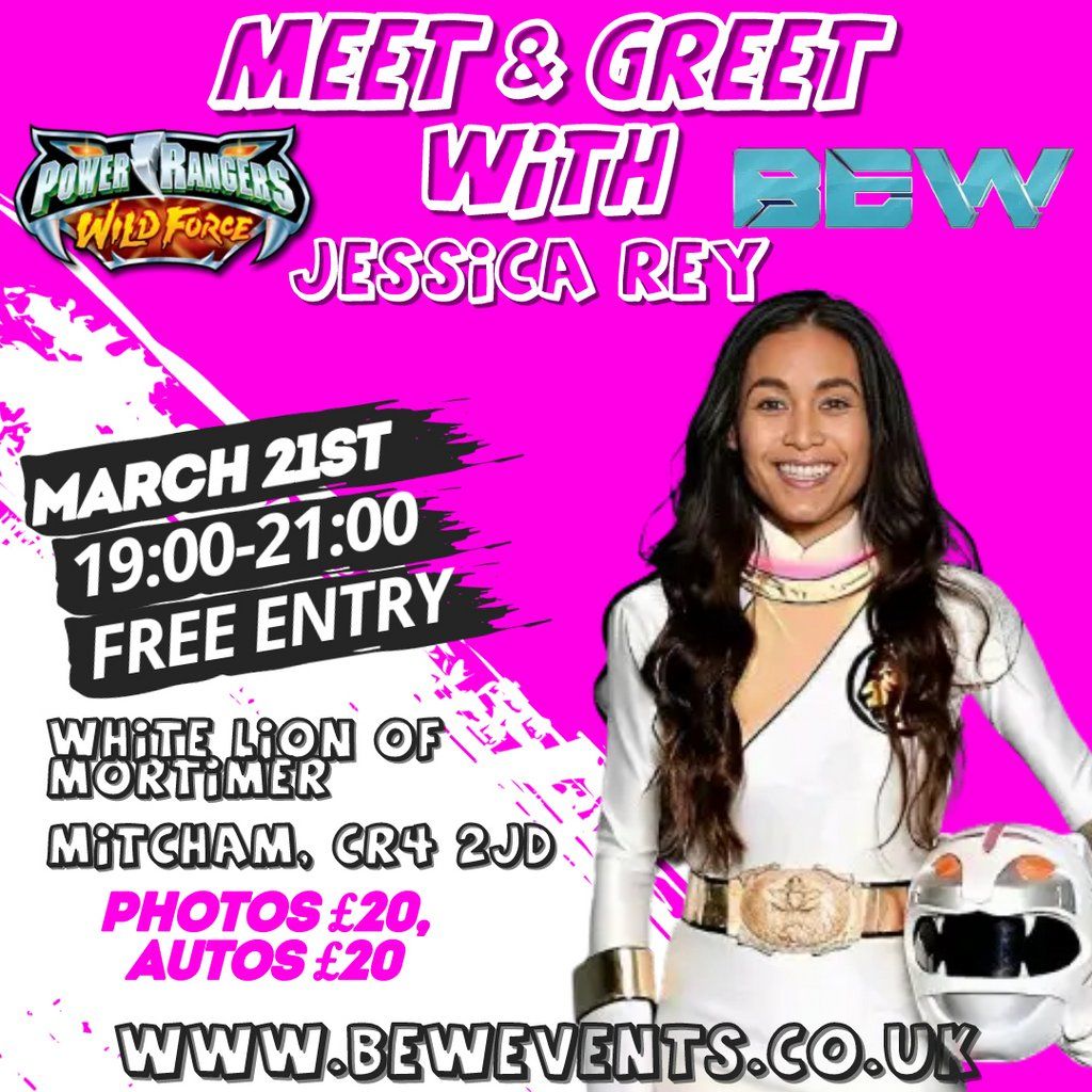 Jessica Rey Meet and Greet with Jessica Rey, White Lion Of Mortimer, Mitcham, 21 ...