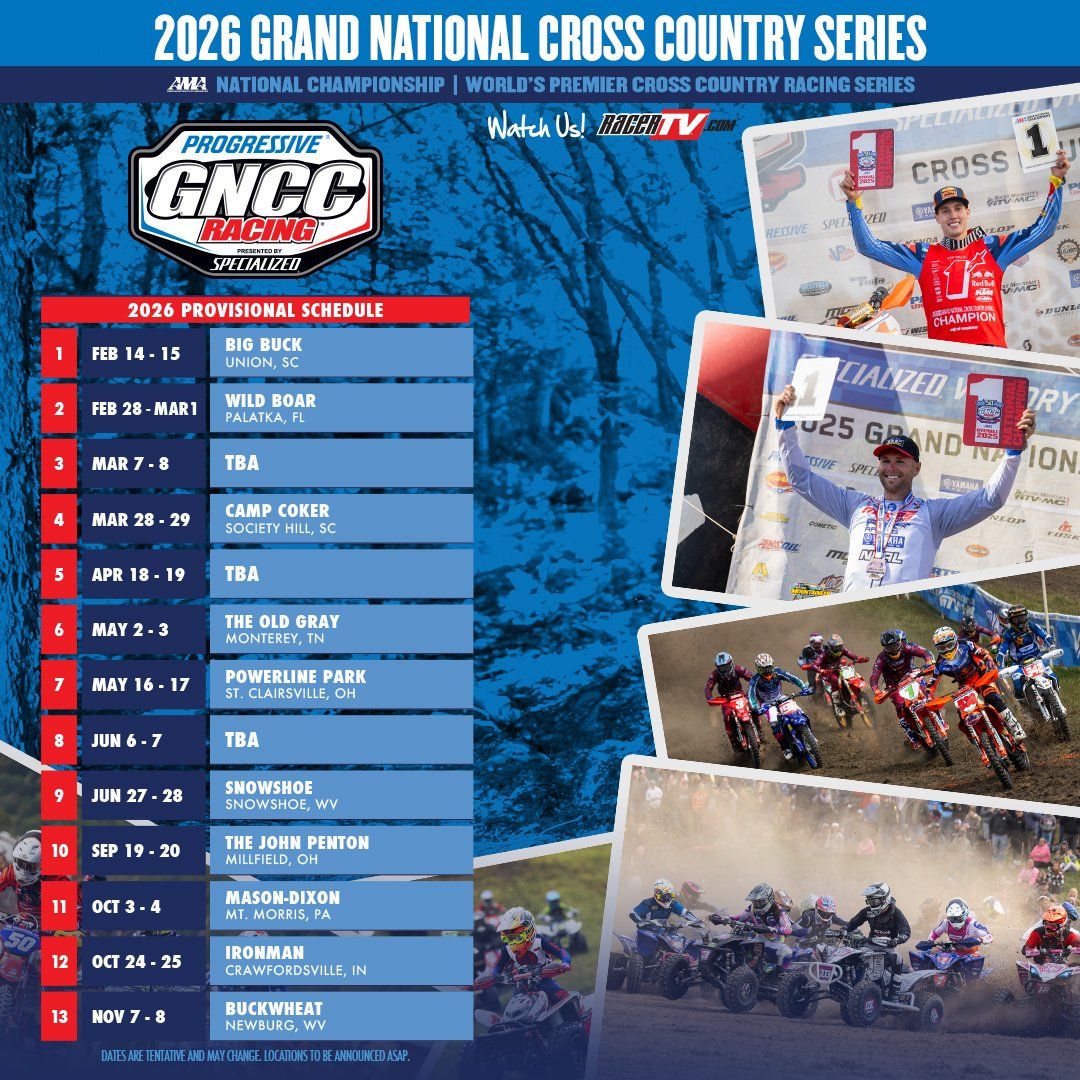 GNCC Racing: Round 11, 2 October | Event in Dilliner | AllEvents