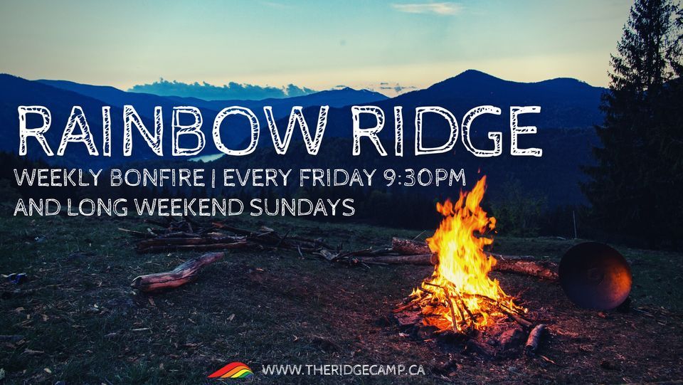 Rainbow Ridge Sunday Night Bonfire, Rainbow Ridge Resort, Erin