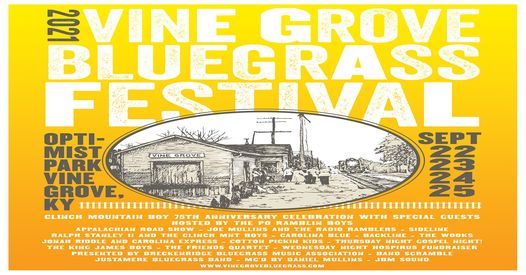 22nd Annual Vine Grove Bluegrass Festival Vine Grove Bluegrass Festival September 22 To September 25 Allevents In Vine Grove Bluegrass Festival 2022