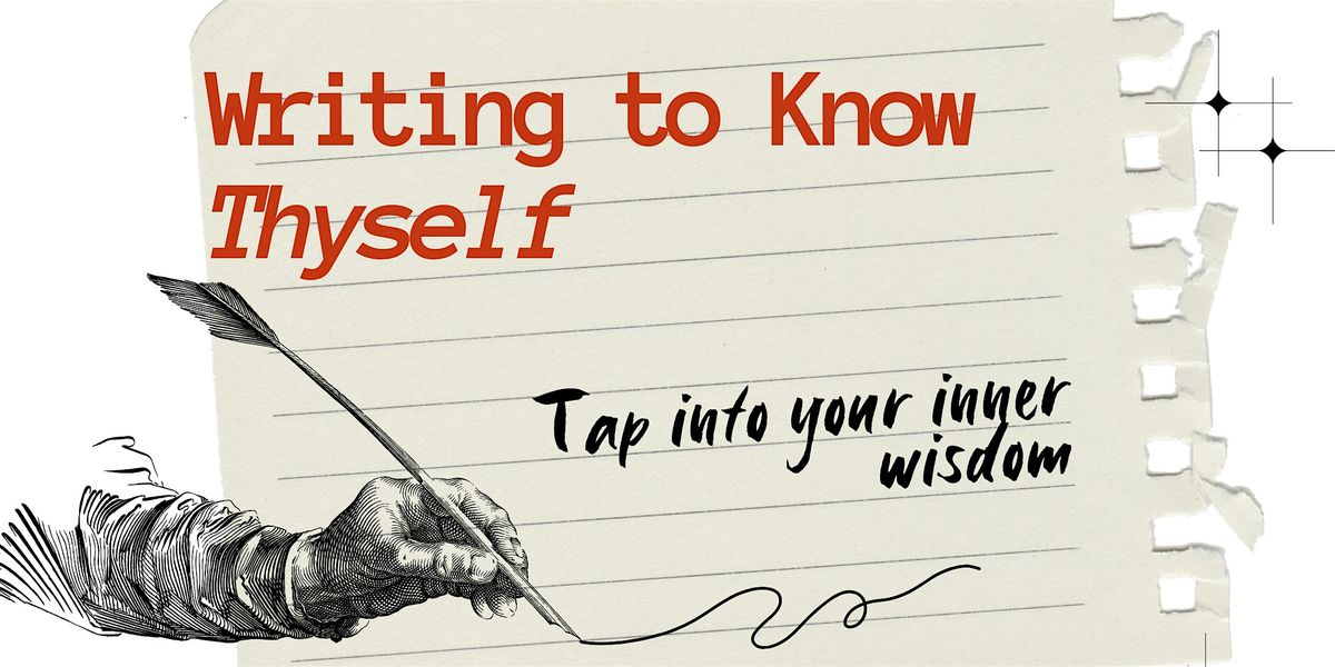 Writing to Know Thyself, 15 January | Event in Cambridge | AllEvents