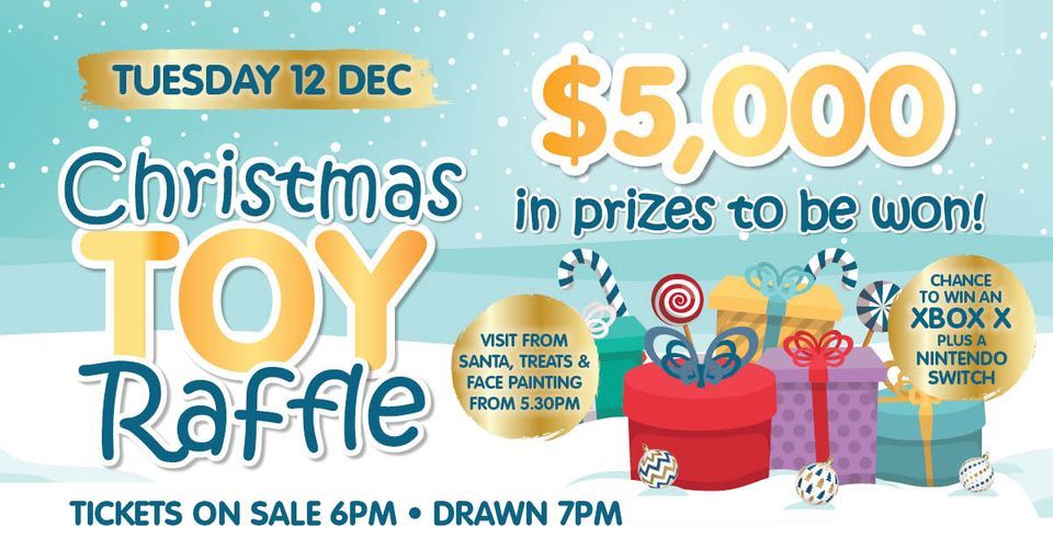 Mega Toy Raffle, Milton Ulladulla ExServos Club, 12 December 2023 ...