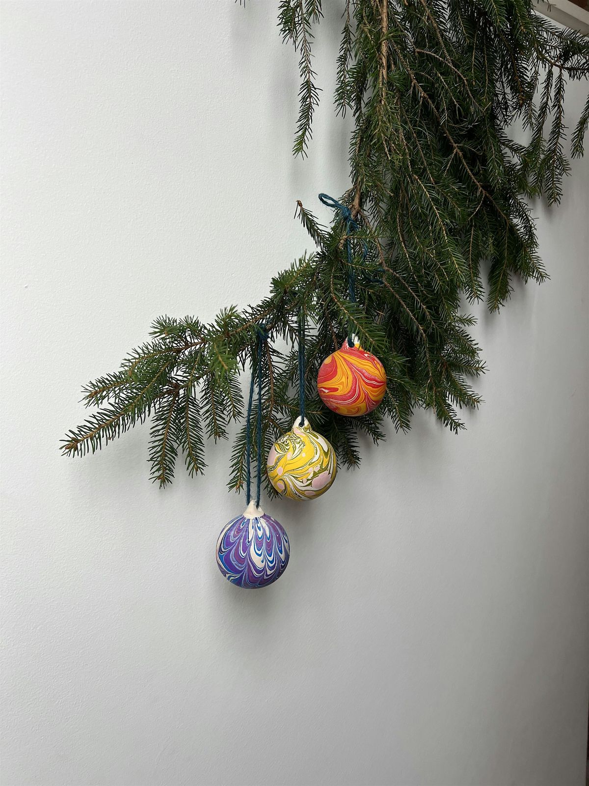 Marble your own Christmas baubles, 12 December | Event in Brighton and Hove | AllEvents
