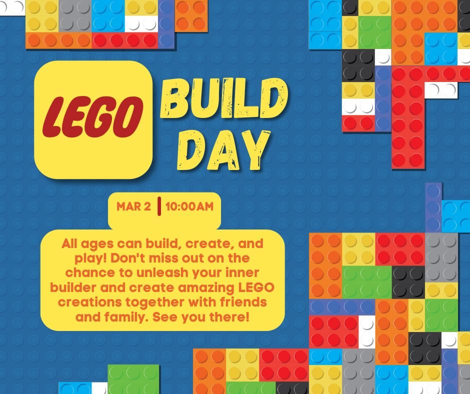 LEGO Build Day, 1324 Silver St, Ashland, NE, United States, Nebraska