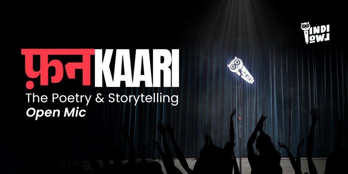 Open Mic -Poetry & Storytelling, 18 May | Event in New Delhi | AllEvents