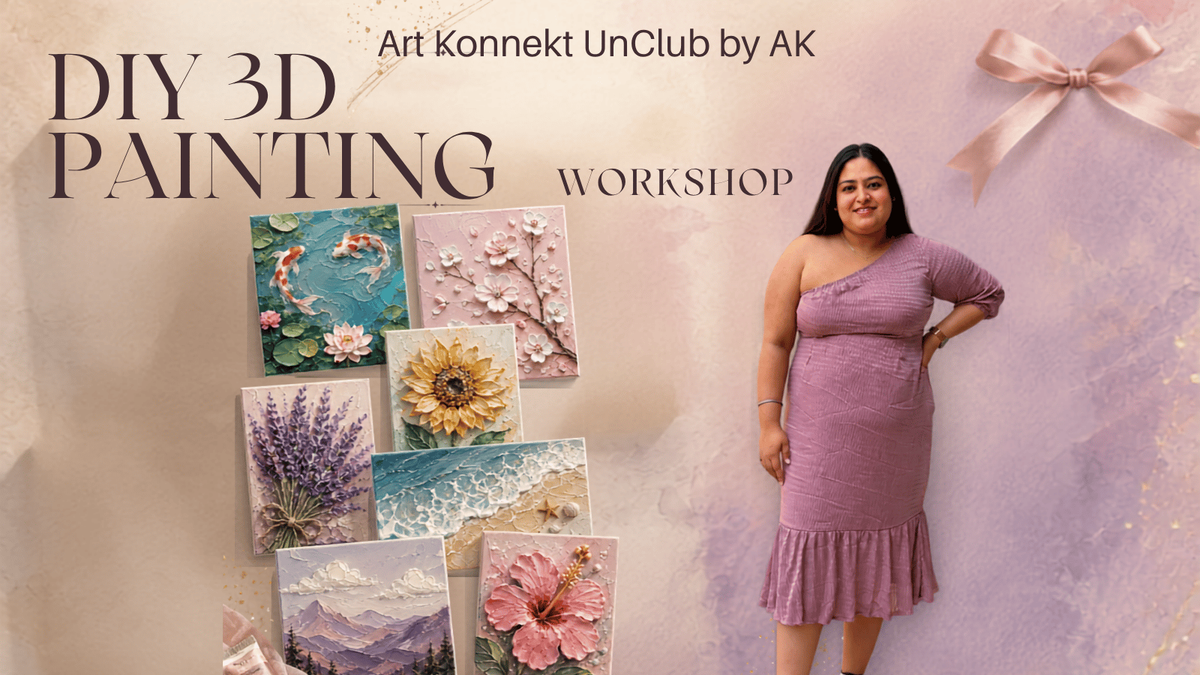 DIY 3D Painting Workshop