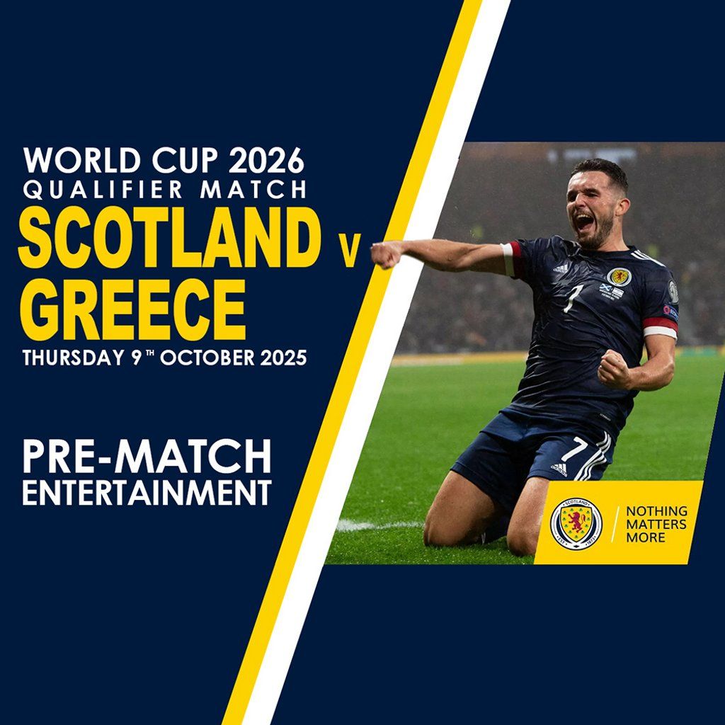 Tartan Army Pre-Match Entertainment - Scotland v Greece, 9 October | Event in Glasgow | AllEvents