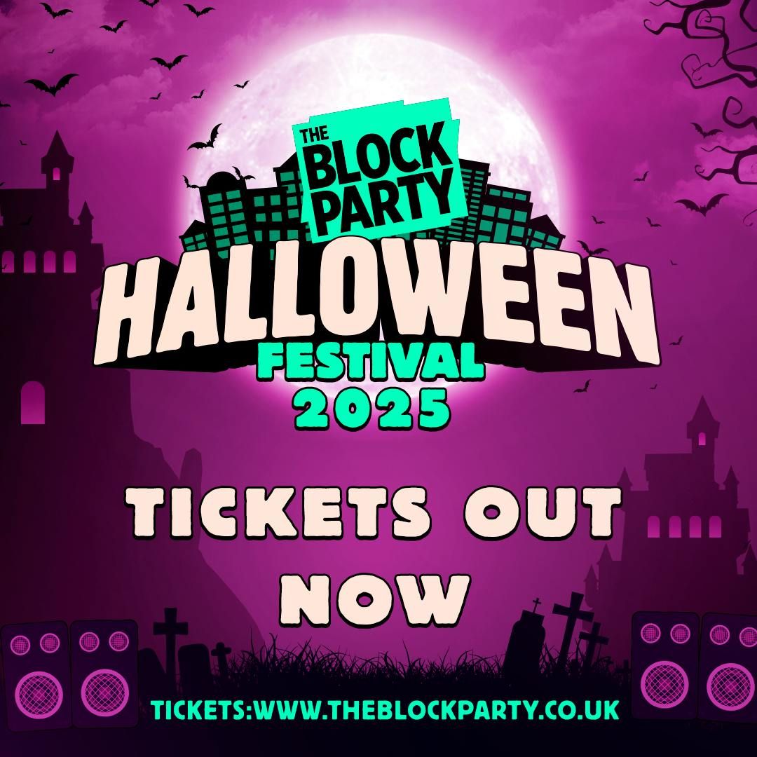 The Block Party: Halloween Festival 2025 👻🎃 , 1 November | Event in Bournemouth | AllEvents