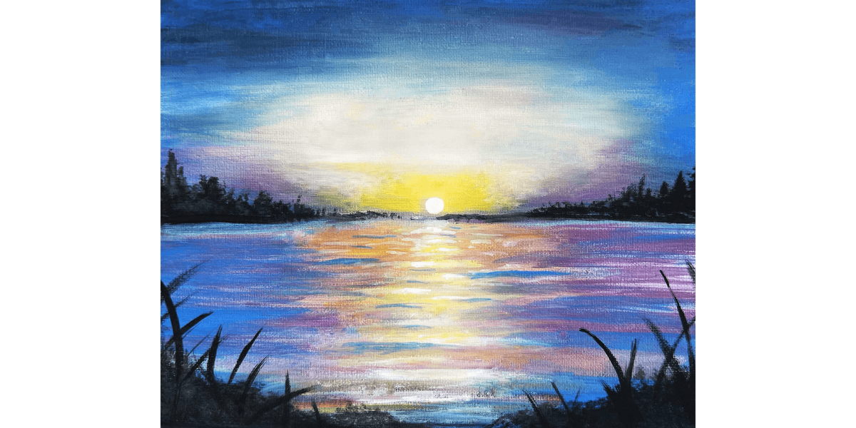 Peaceful Sunset - Paint and Sip in St. Petersburg | Classpop!™, 4 January | Event in St Petersburg | AllEvents