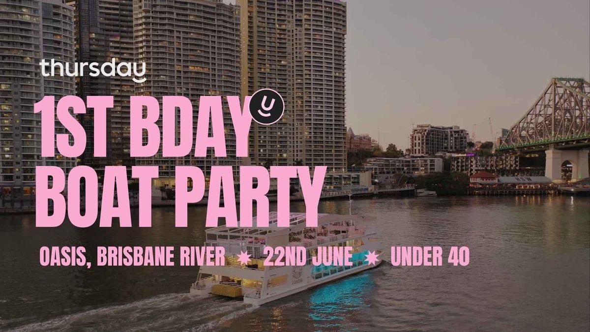Sunday | Singles Boat Party (Under 40) | Oasis, 22 June | Event in Brisbane | AllEvents