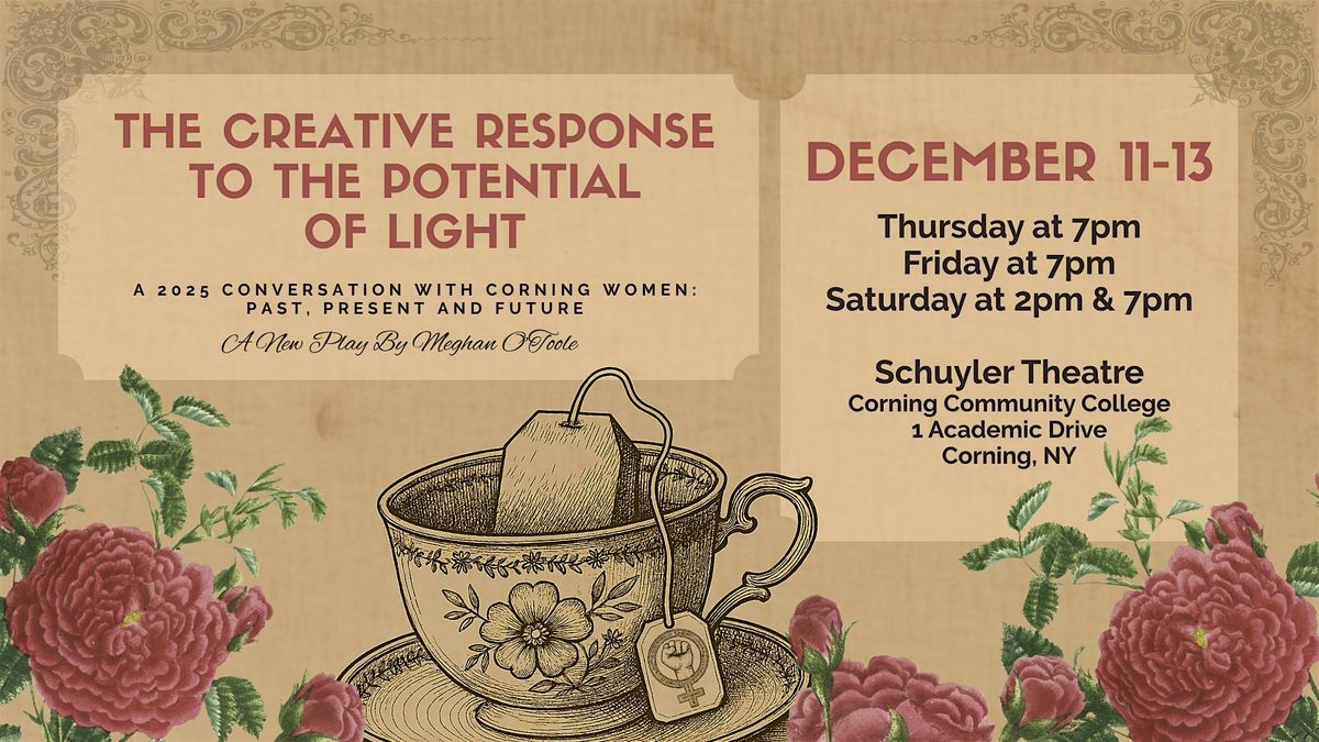 The Creative Response to the Potential of Light, 11 December | Event in Corning | AllEvents