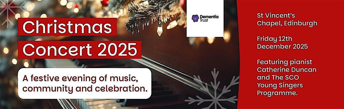 Dementia Trust Christmas Concert, 12 December | Event in Edinburgh | AllEvents