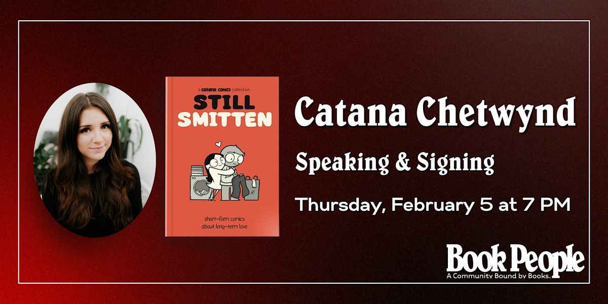 BookPeople Presents: Catana Chetwnyd - Still Smitten, 5 February | Event in Austin | AllEvents