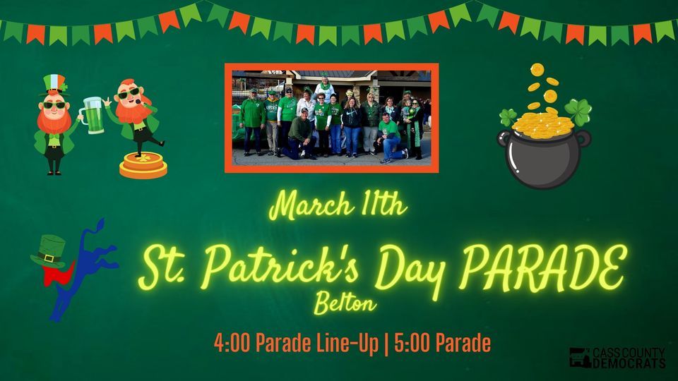 belton tx st patricks day 2025