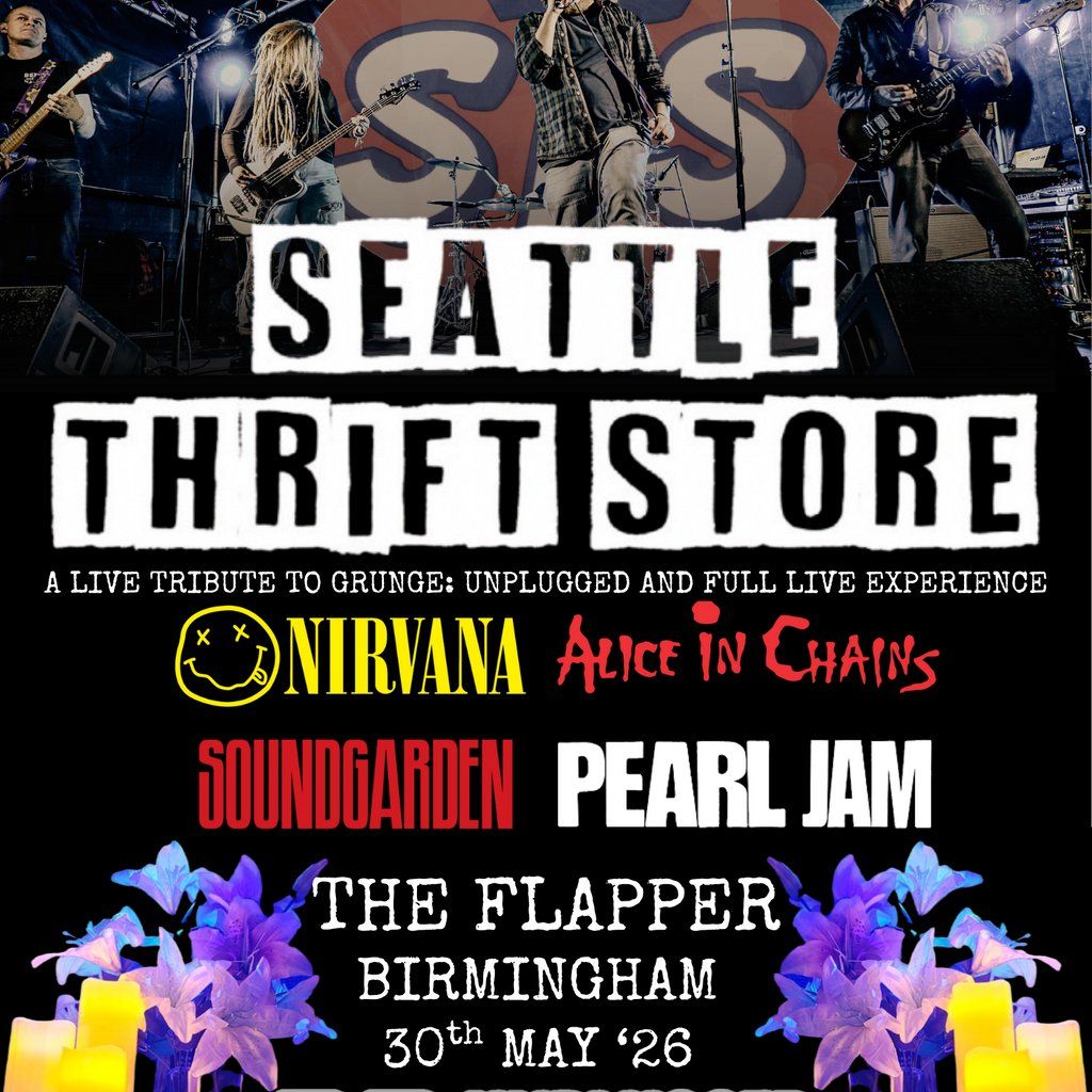 Seattle Thrift Store - a live tribute to Grunge, 30 May | Event in Birmingham | AllEvents