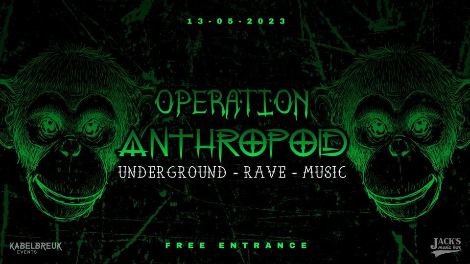 OPERATION ANTHROPOID, Jacks Music Bar, Zwolle, May 13 2023 AllEvents.in