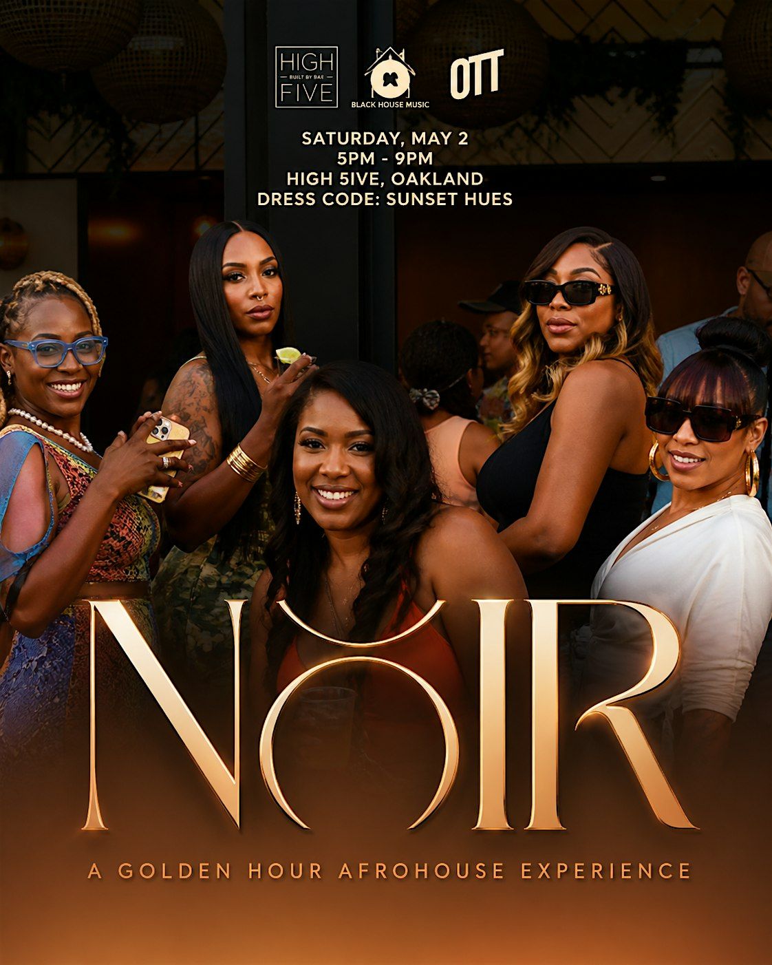 Noir: An Afrohouse Rooftop Experience, High 5ive Rooftop Bar, Oakland, 6 June 2026 | AllEvents Noir: An Afrohouse Rooftop Experience, High 5ive Rooftop Bar, Oakland, 6 June 2026 | AllEvents