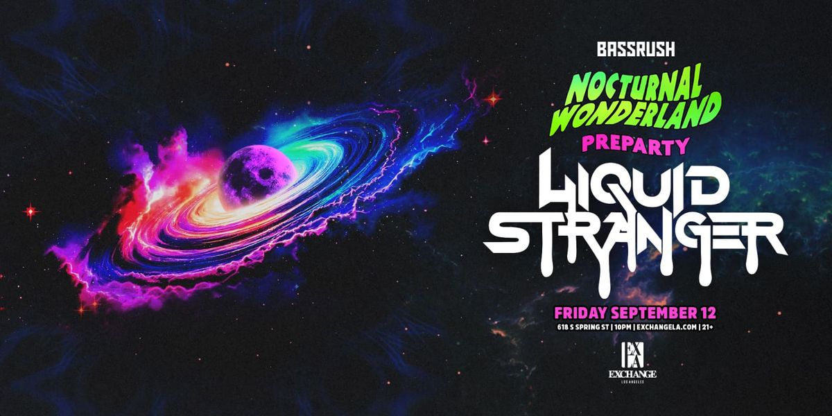 Liquid Stranger, 10 April | Event in Morrison | AllEvents