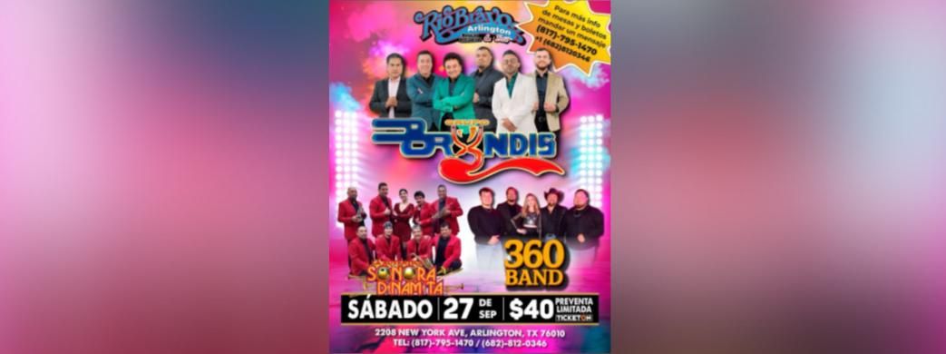 GRUPO BRYNDIS  in Arlington, 27 September | Event in Arlington | AllEvents