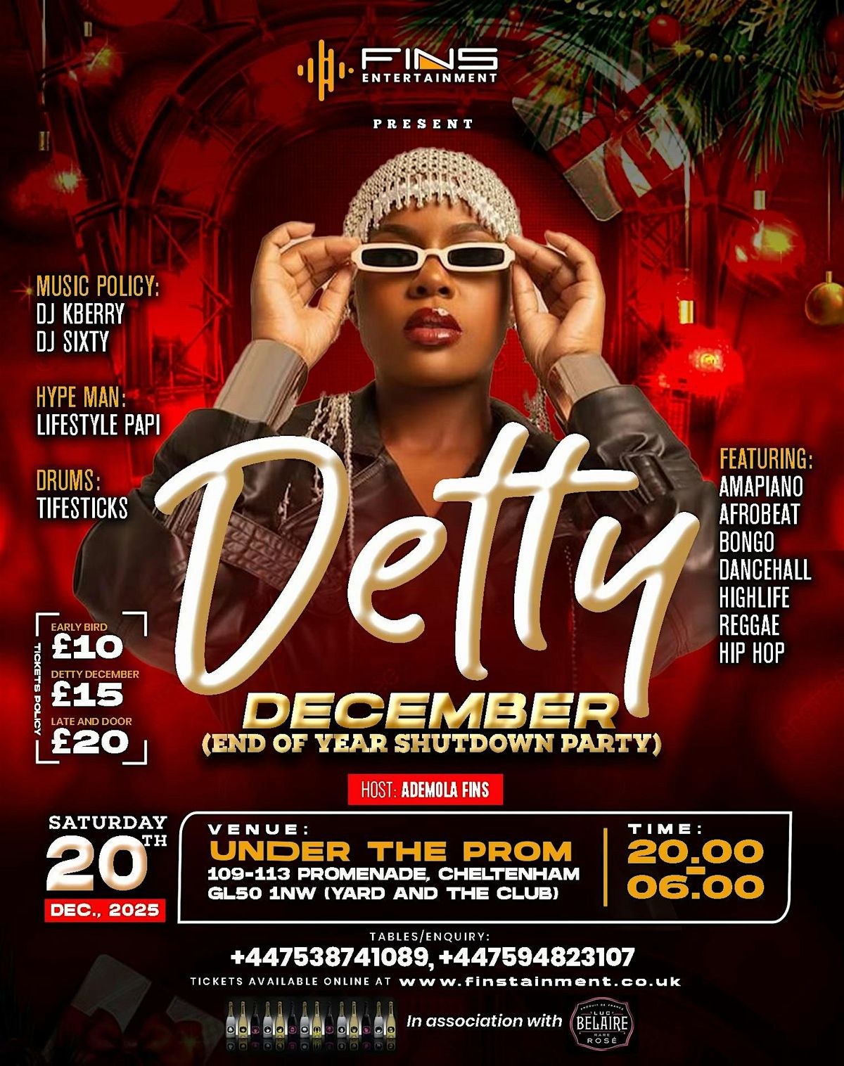 DETTY December, 20 December | Event in Cheltenham | AllEvents