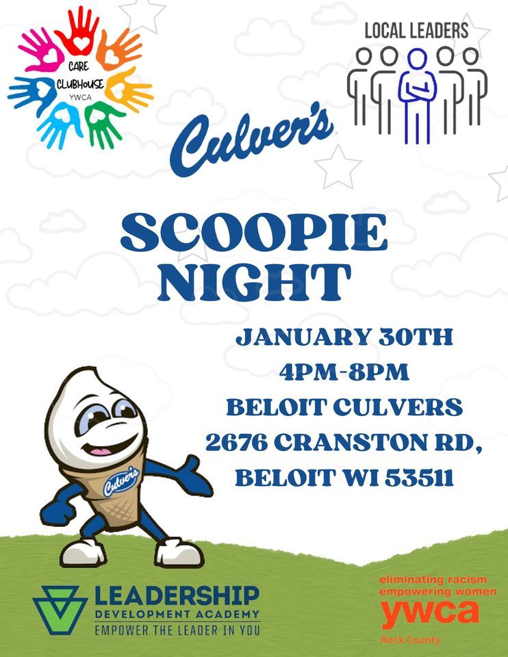 Scoopie Night at Beloit Culvers, Culver's (2676 Cranston Rd, Beloit, WI