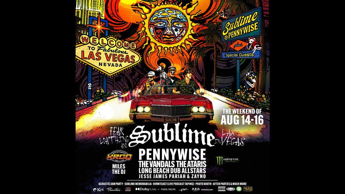 Fear  Loathing & Sublime in Las Vegas: Sublime  Pennywise  The Ataris & Jesse James Pariah - Saturday, 15 August