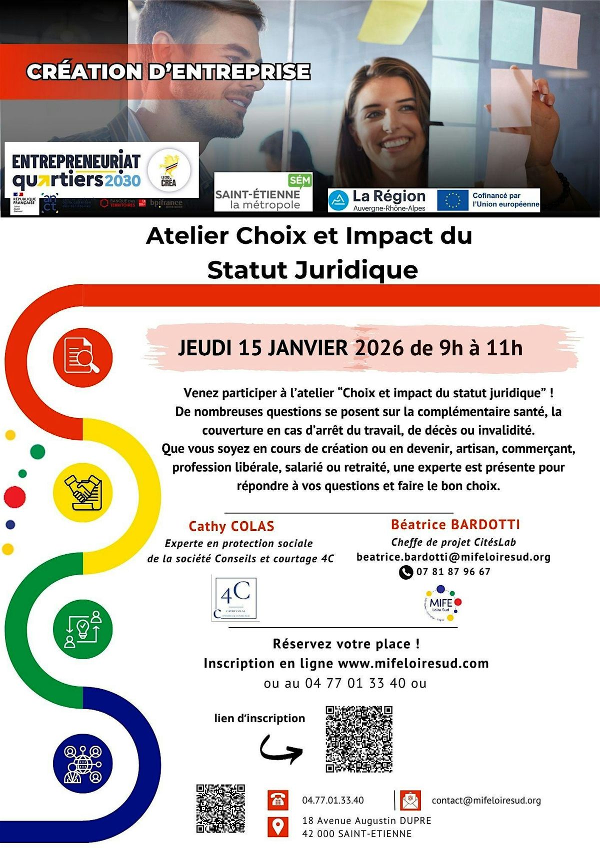 Choix et impact du statut juridique, 15 January | Event in Saint-Étienne | AllEvents