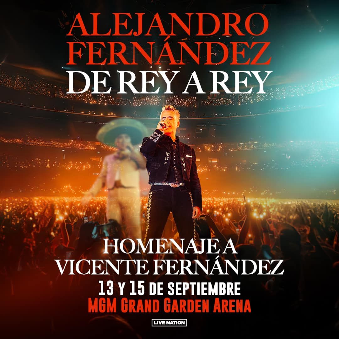 Alejandro Fernandez Las Vegas Tickets, 13 September | Event in Las Vegas | AllEvents