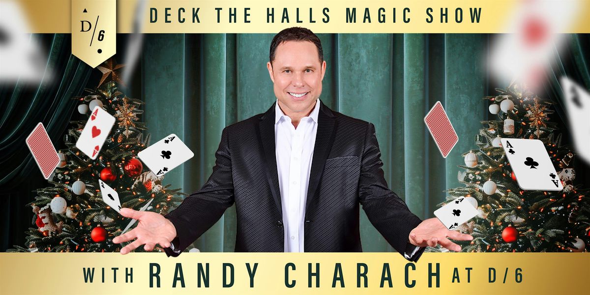 Randy Charach’s Magic & Mentalism Show at D/6 Bar & Lounge!, 21 December | Event in Vancouver | AllEvents