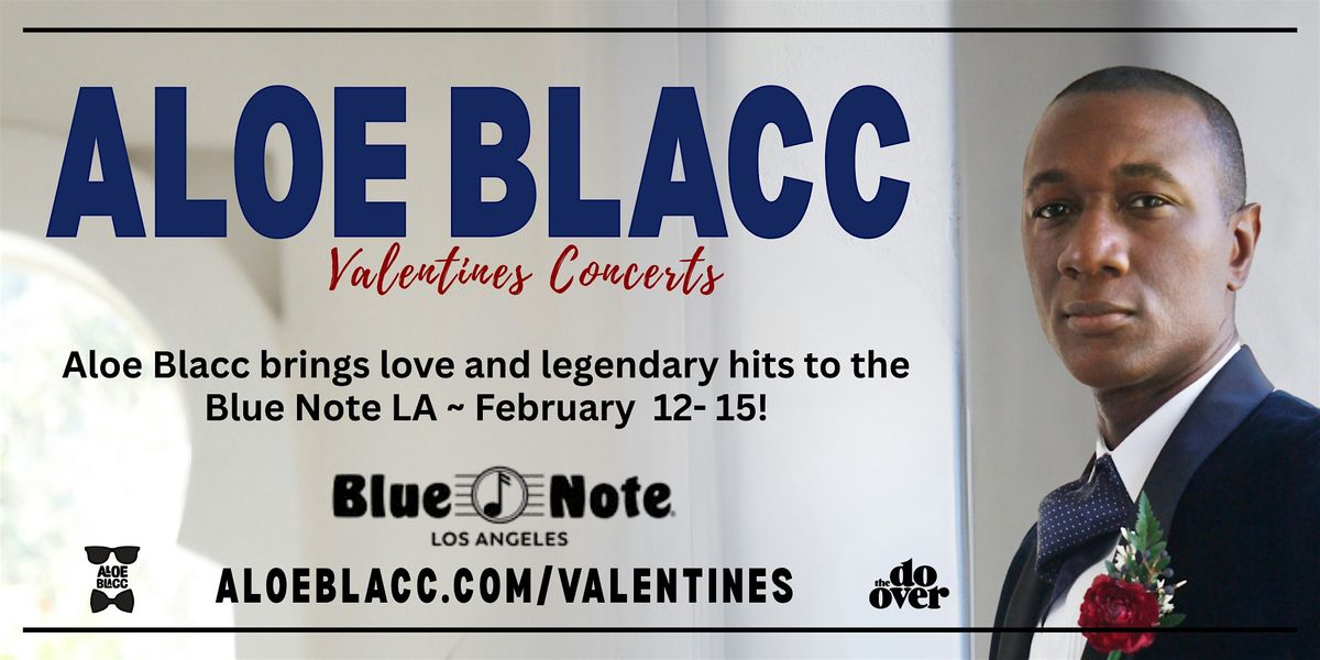 Aloe Blacc's Valentine's Special at Blue Note Los Angeles, 12 February | Event in Los Angeles | AllEvents