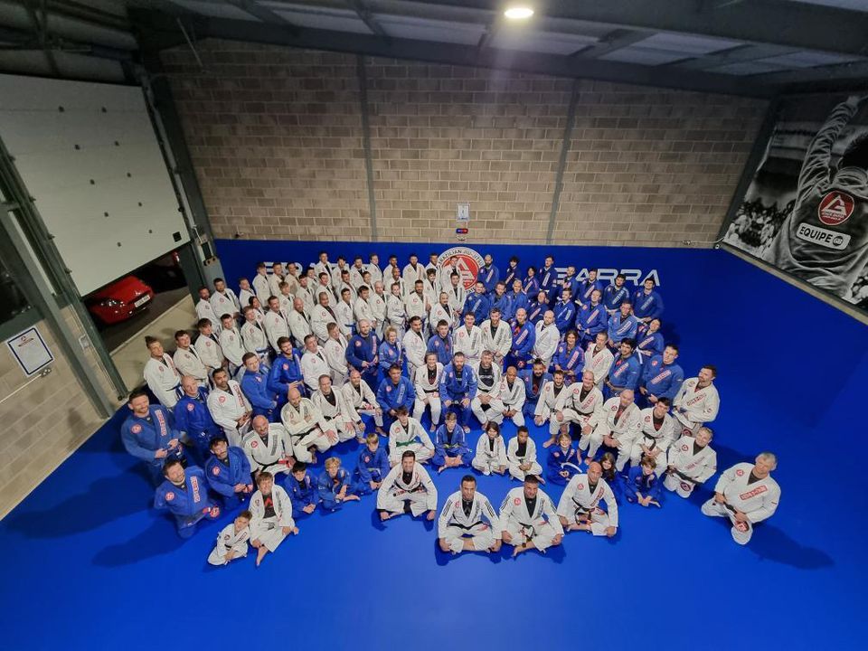 GRACIE BARRA SOUTH WEST END OF YEAR GATHERING/GRADING WITH PROFESSOR