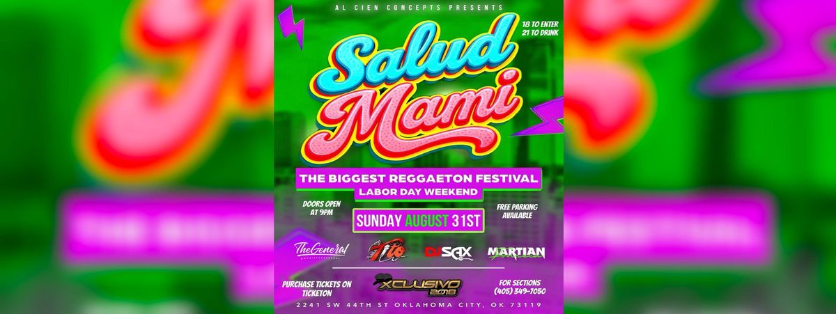FESTIVAL REGGAETON LABOR DAY, 31 August | Event in Oklahoma City | AllEvents