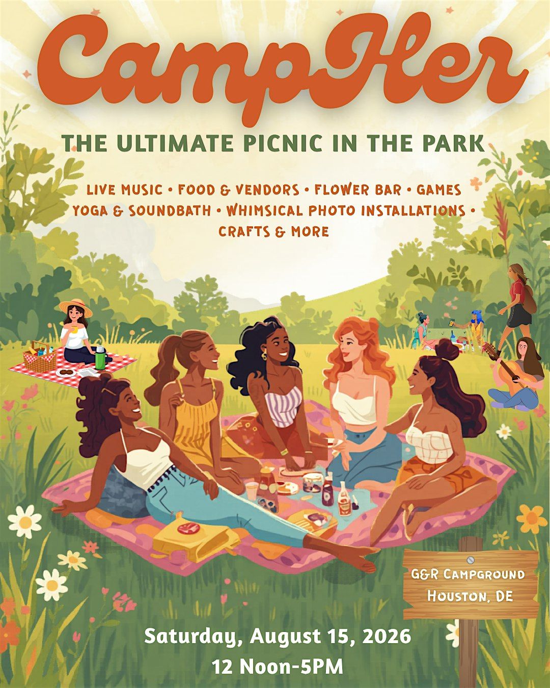 CampHer 2026: The Ultimate Picnic in the Park