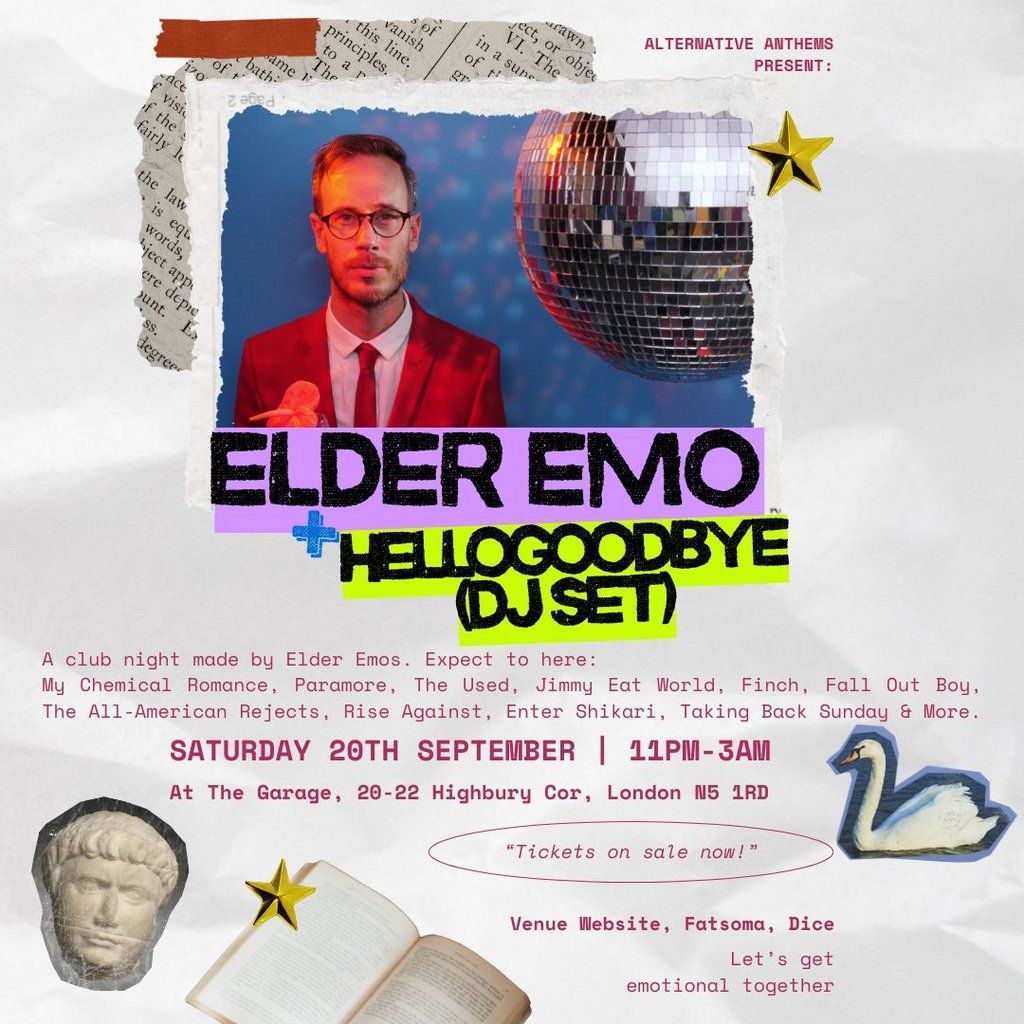 Elder Emo w/ Forrest (HelloGoodbye) | Event in London | AllEvents