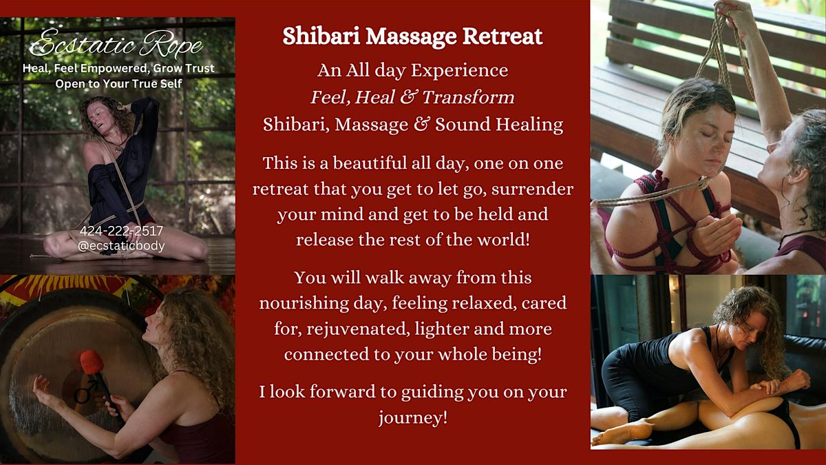 Shibari Massage Session - One on One  Experience- BLACK FRIDAY! | Event in Escondido | AllEvents