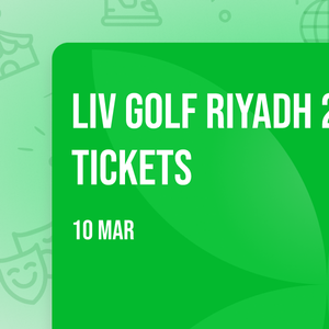 LIV Golf Riyadh 2027 - Tickets
