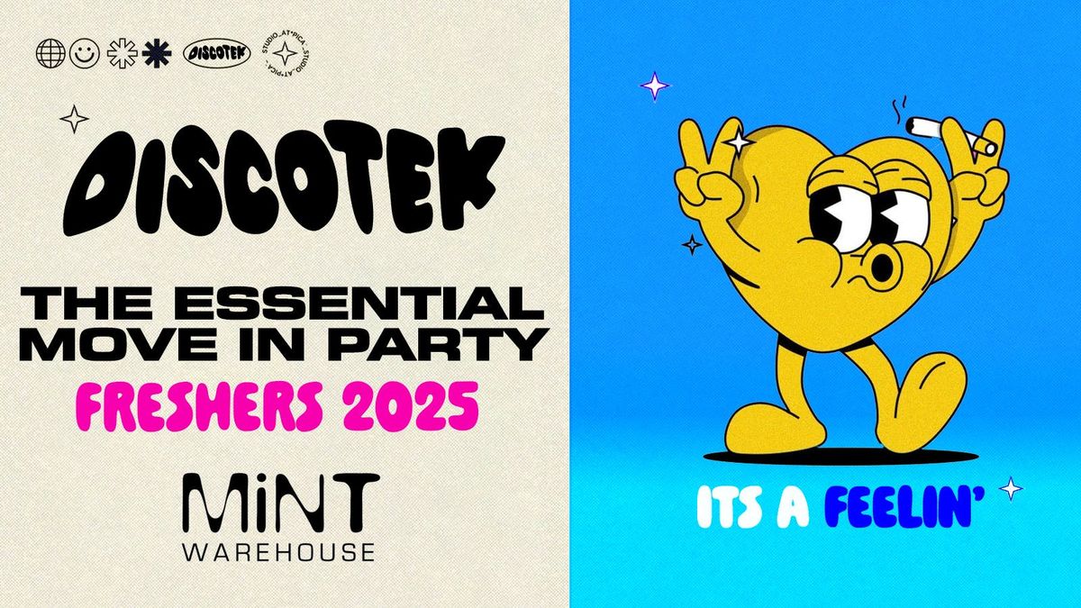 DISCOTEK TRINITY - The Essential Freshers Turn Up 🧃, 26 September | Event in Leeds | AllEvents