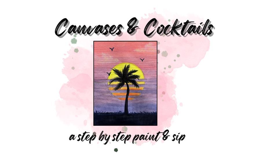 Canvases & cocktails Paint and sip!, Bar West, West Allis, January 26