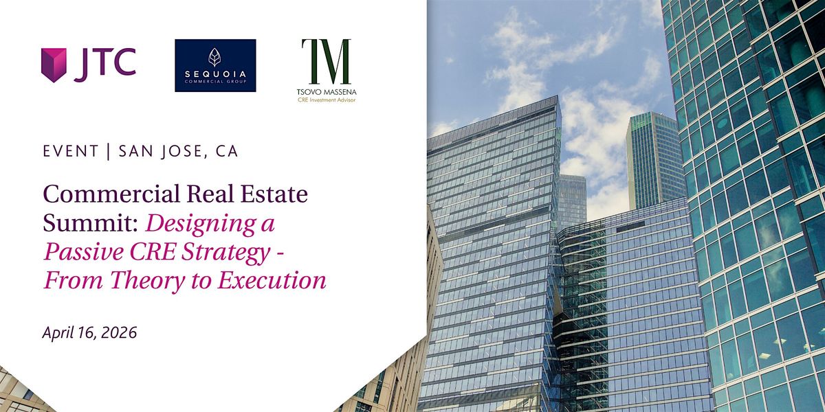 Commercial Real Estate Summit: Designing a Passive CRE Strategy, 99 S ...