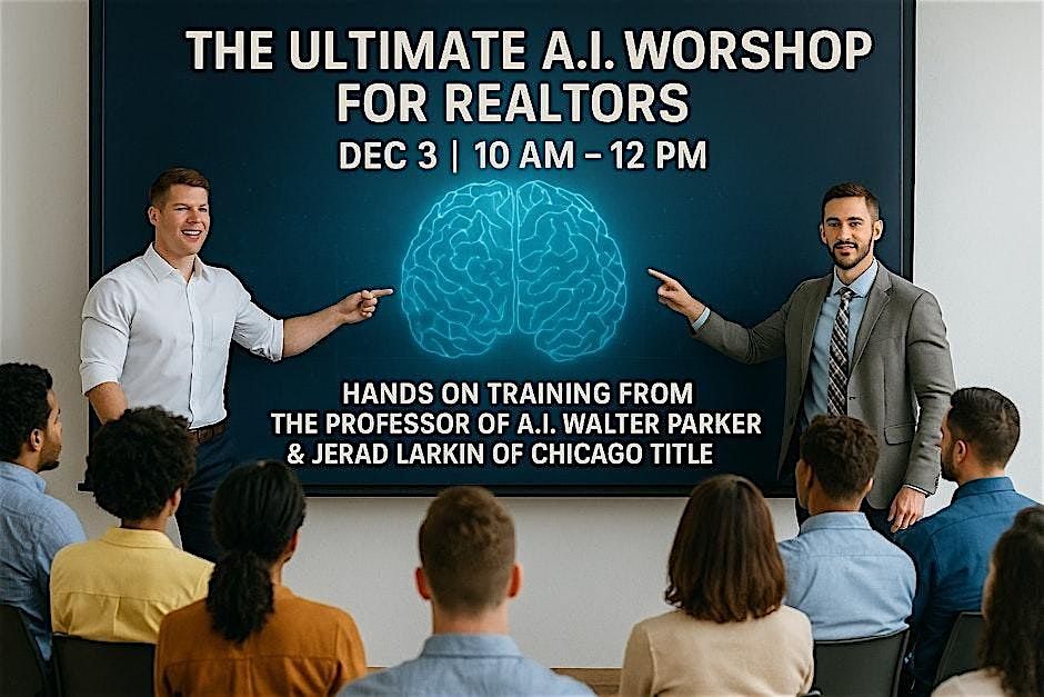 The Ultimate A.I. Training Workshop For Realtors, 3 December | Event in Denver | AllEvents