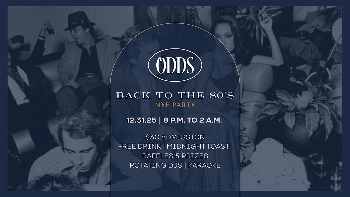 Back to the 80's: New Year's Eve Celebration at Odds in Round Rock, TX, 31 December | Event in Round Rock