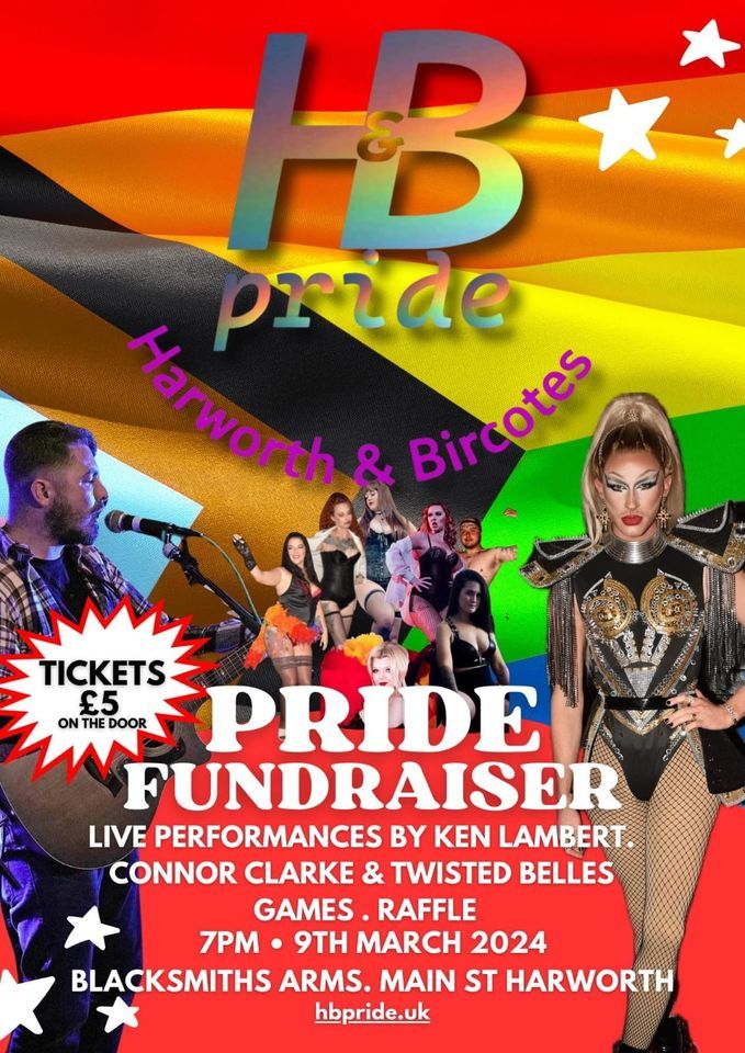 Harworth and Bircotes Pride Fundraiser , Blacksmiths Arms Pub + Kitchen