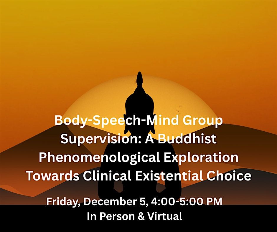 Body-Speech-Mind Group Supervision, 5 December | Event in Colorado Springs | AllEvents