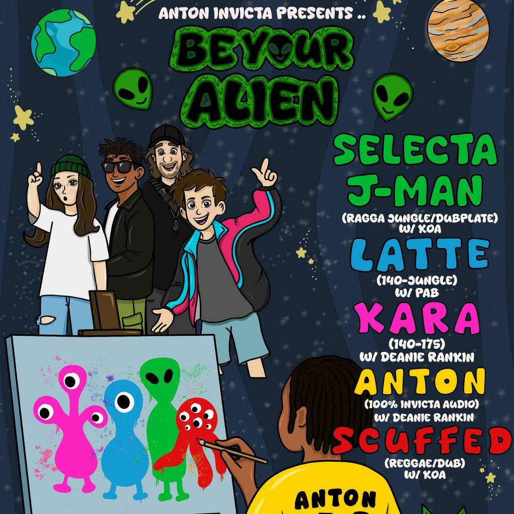 Anton Invicta Presents: Be Your Alien [Launch Party], 21 November | Event in Bristol | AllEvents